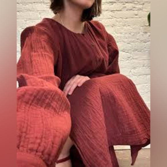 Super cute Universal thread 100% cotton shirt dress - Picture 2 of 11